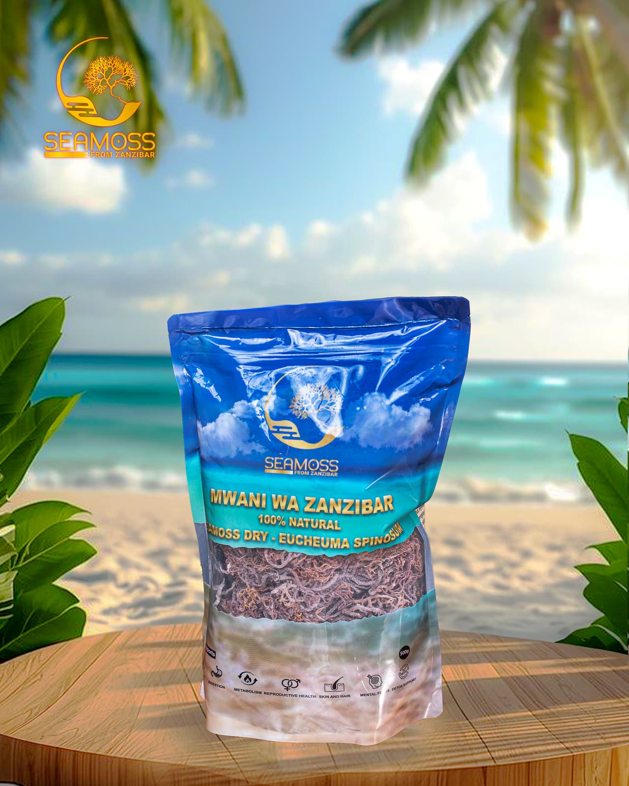 Wildcrafted Raw Sea Moss