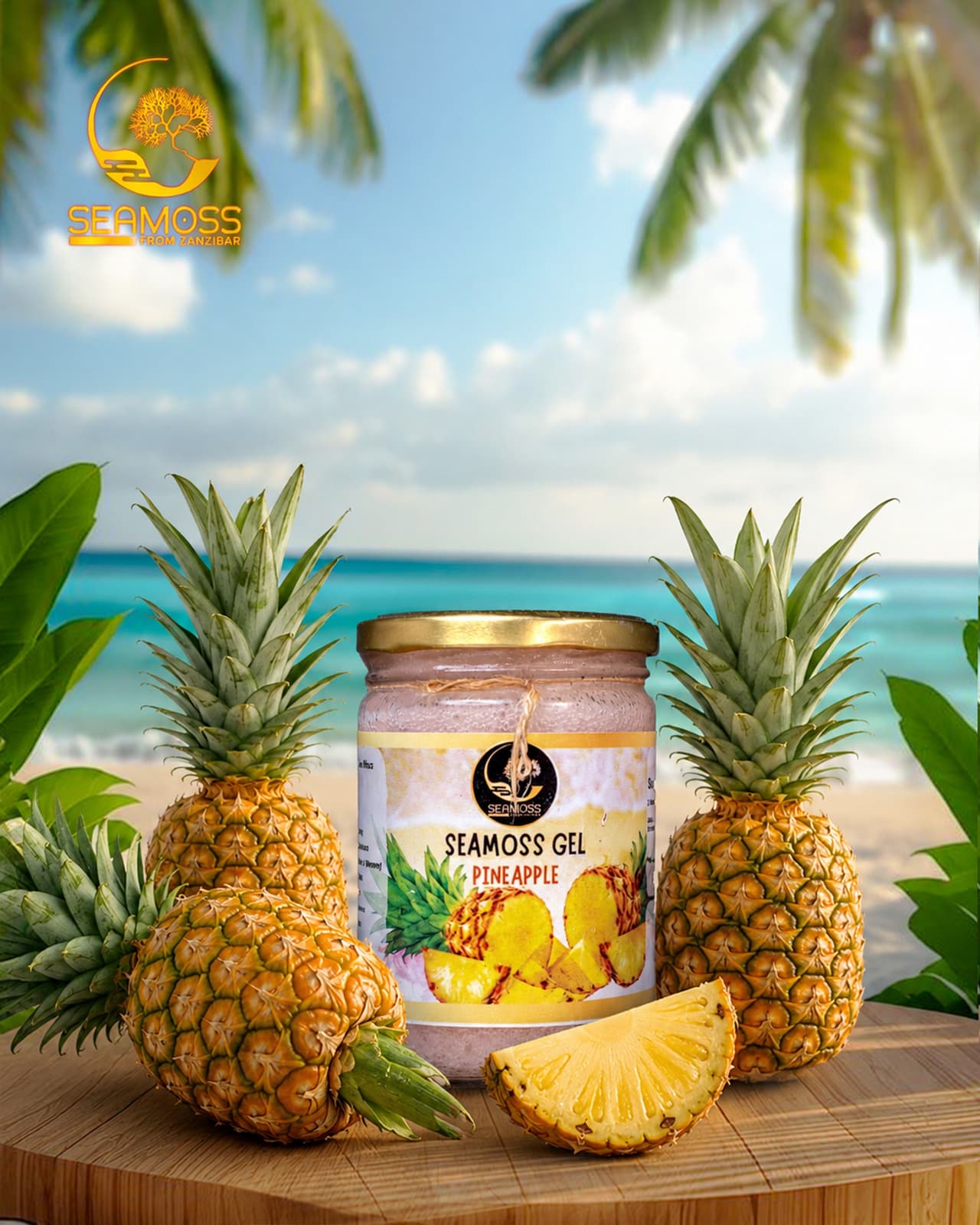 Pineapple Sea Moss Gel