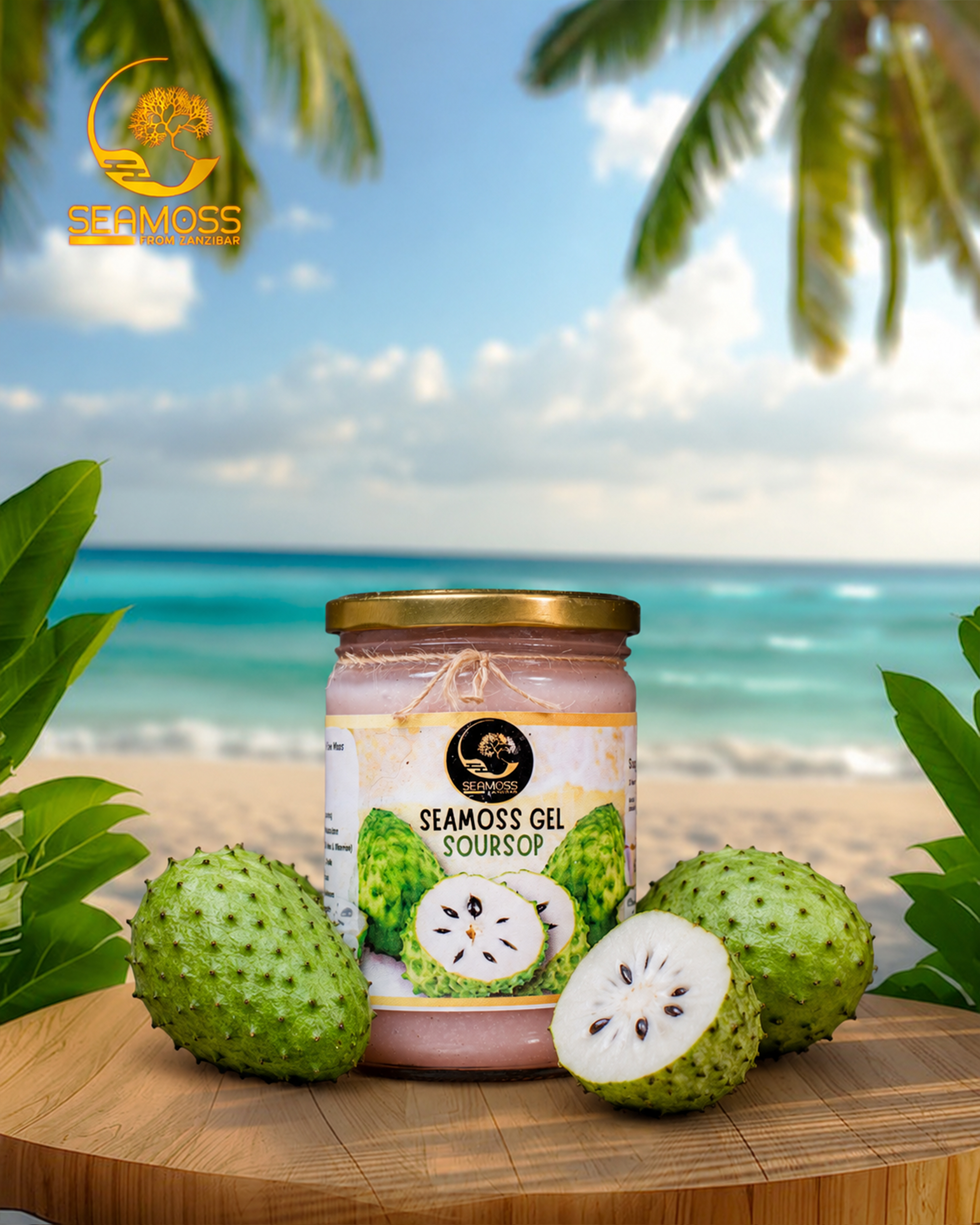 Soursop Sea Moss Gel