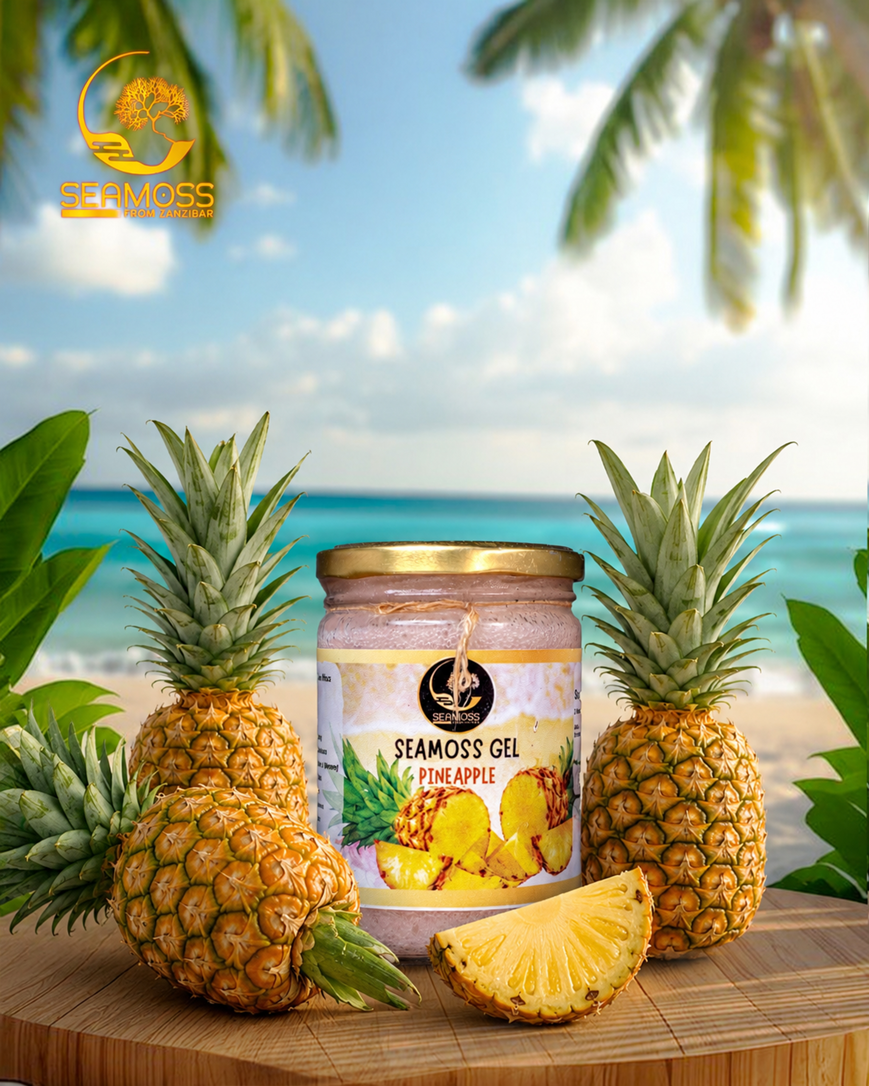 Pineapple Sea Moss Gel