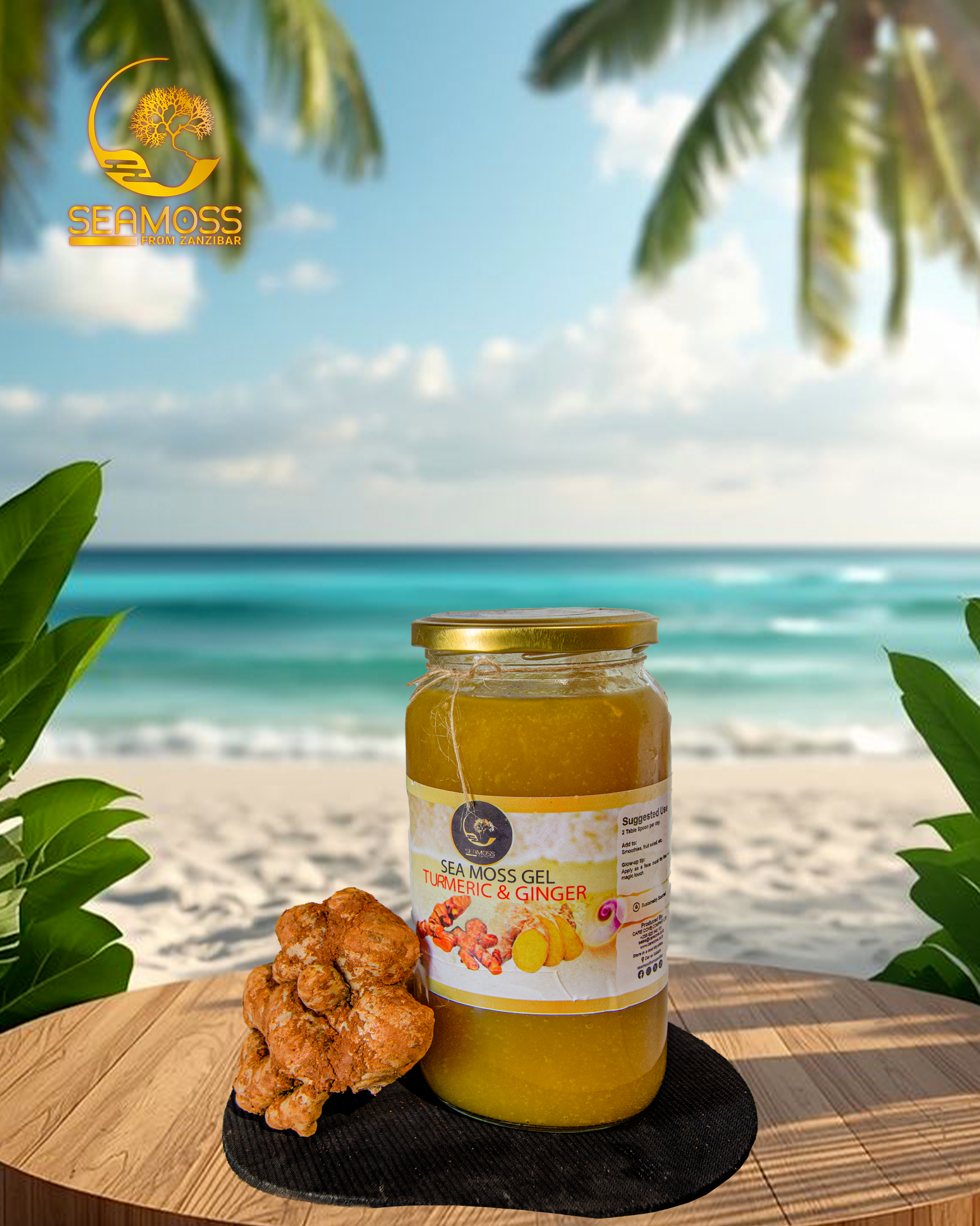 Turmeric Sea Moss Gel